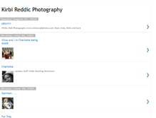 Tablet Screenshot of kirbireddicphotography.blogspot.com