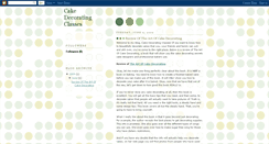 Desktop Screenshot of cake-decorating-classes.blogspot.com