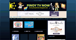 Desktop Screenshot of pinoytvnow.blogspot.com