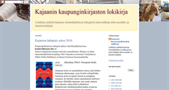 Desktop Screenshot of kamkirjasto.blogspot.com