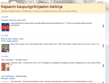 Tablet Screenshot of kamkirjasto.blogspot.com