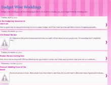 Tablet Screenshot of budgetwisewedding.blogspot.com