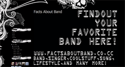 Desktop Screenshot of findthebandfacethetruth.blogspot.com