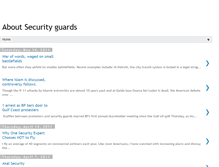 Tablet Screenshot of aboutsecurityguards.blogspot.com