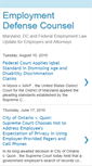 Mobile Screenshot of employmentdefensecounsel.blogspot.com