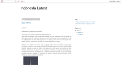 Desktop Screenshot of indonesialatest.blogspot.com