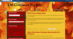 Desktop Screenshot of counselortidbits.blogspot.com