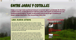 Desktop Screenshot of entrejarasycotolles.blogspot.com