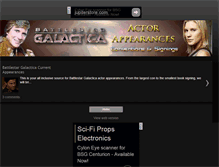 Tablet Screenshot of battlestargalacticaactorappearances.blogspot.com