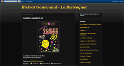 Desktop Screenshot of bistroquet86.blogspot.com