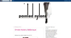 Desktop Screenshot of paintednylons.blogspot.com