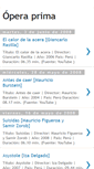 Mobile Screenshot of cortometrajistas-videoteca-operaprima.blogspot.com