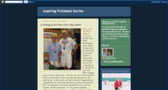 Desktop Screenshot of pickleballstuff.blogspot.com