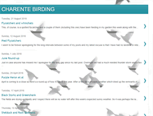 Tablet Screenshot of charentebirding.blogspot.com