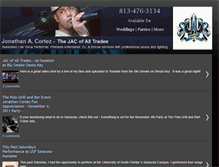 Tablet Screenshot of jonathancortezmusic.blogspot.com