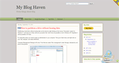Desktop Screenshot of mybloghaven.blogspot.com