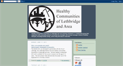 Desktop Screenshot of healthylethbridge.blogspot.com