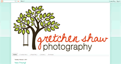Desktop Screenshot of gretchenshawphotography.blogspot.com