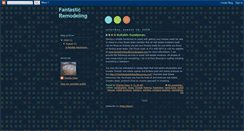Desktop Screenshot of fantasticremodeling.blogspot.com