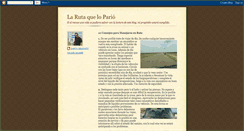 Desktop Screenshot of larutaquelopario.blogspot.com