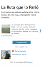 Mobile Screenshot of larutaquelopario.blogspot.com