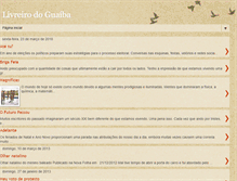 Tablet Screenshot of livreirodoguaiba.blogspot.com