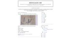 Desktop Screenshot of dedicacesbd.blogspot.com