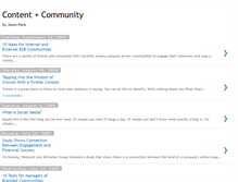 Tablet Screenshot of contentpluscommunity.blogspot.com
