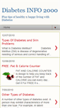 Mobile Screenshot of diabetesinfo2000.blogspot.com