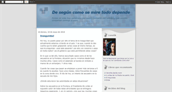 Desktop Screenshot of deseguncomosemiretododepende.blogspot.com