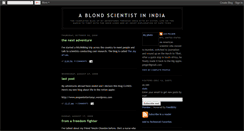 Desktop Screenshot of blsciindia.blogspot.com