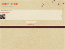 Tablet Screenshot of lotetasports.blogspot.com