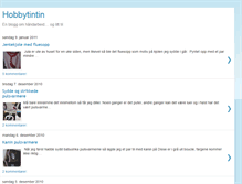 Tablet Screenshot of hobbytintin.blogspot.com
