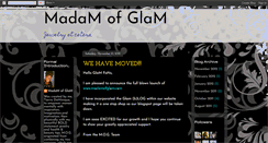 Desktop Screenshot of madamofglam.blogspot.com