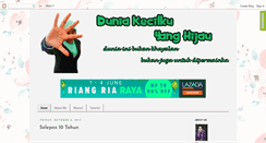 Desktop Screenshot of duniakecilkuyanghijau.blogspot.com