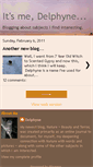 Mobile Screenshot of itsmedelphyne.blogspot.com