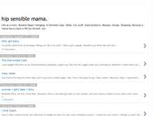 Tablet Screenshot of hipsensiblemama.blogspot.com