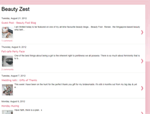 Tablet Screenshot of beautyzest.blogspot.com