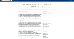 Desktop Screenshot of amberridgecondos.blogspot.com