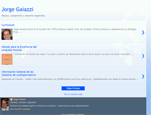 Tablet Screenshot of jorgegaiazzi.blogspot.com