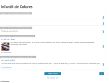 Tablet Screenshot of infantildecolores.blogspot.com