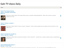 Tablet Screenshot of gahitvshowsdaily.blogspot.com