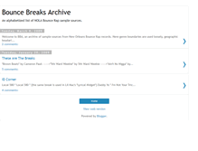 Tablet Screenshot of bouncebreaksarchive.blogspot.com