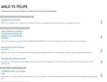 Tablet Screenshot of amlo-vs-felipe.blogspot.com