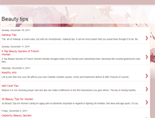 Tablet Screenshot of newbeautytips123.blogspot.com