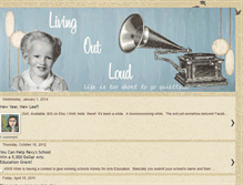 Tablet Screenshot of loudlife-laurieblaumarshall.blogspot.com