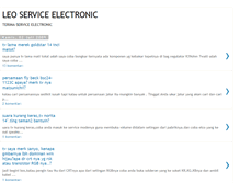 Tablet Screenshot of leoserviceelectronic.blogspot.com