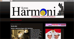 Desktop Screenshot of koranmetro.blogspot.com