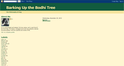 Desktop Screenshot of barkingbodhi.blogspot.com