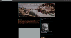Desktop Screenshot of anatomiayarte.blogspot.com